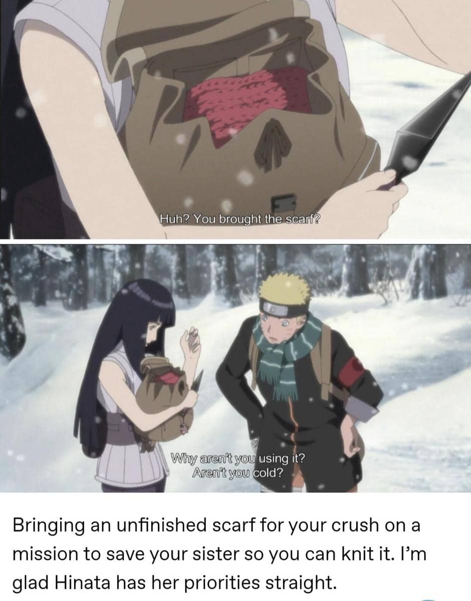 meme Naruto tentang prioritas
