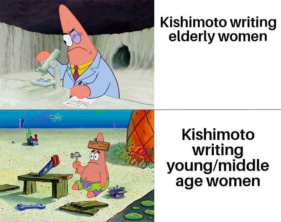 meme Naruto tentang nenek