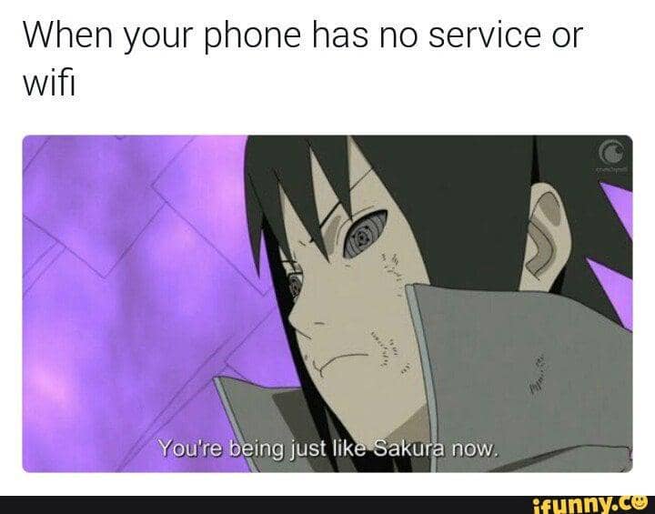 meme Naruto tentang HP
