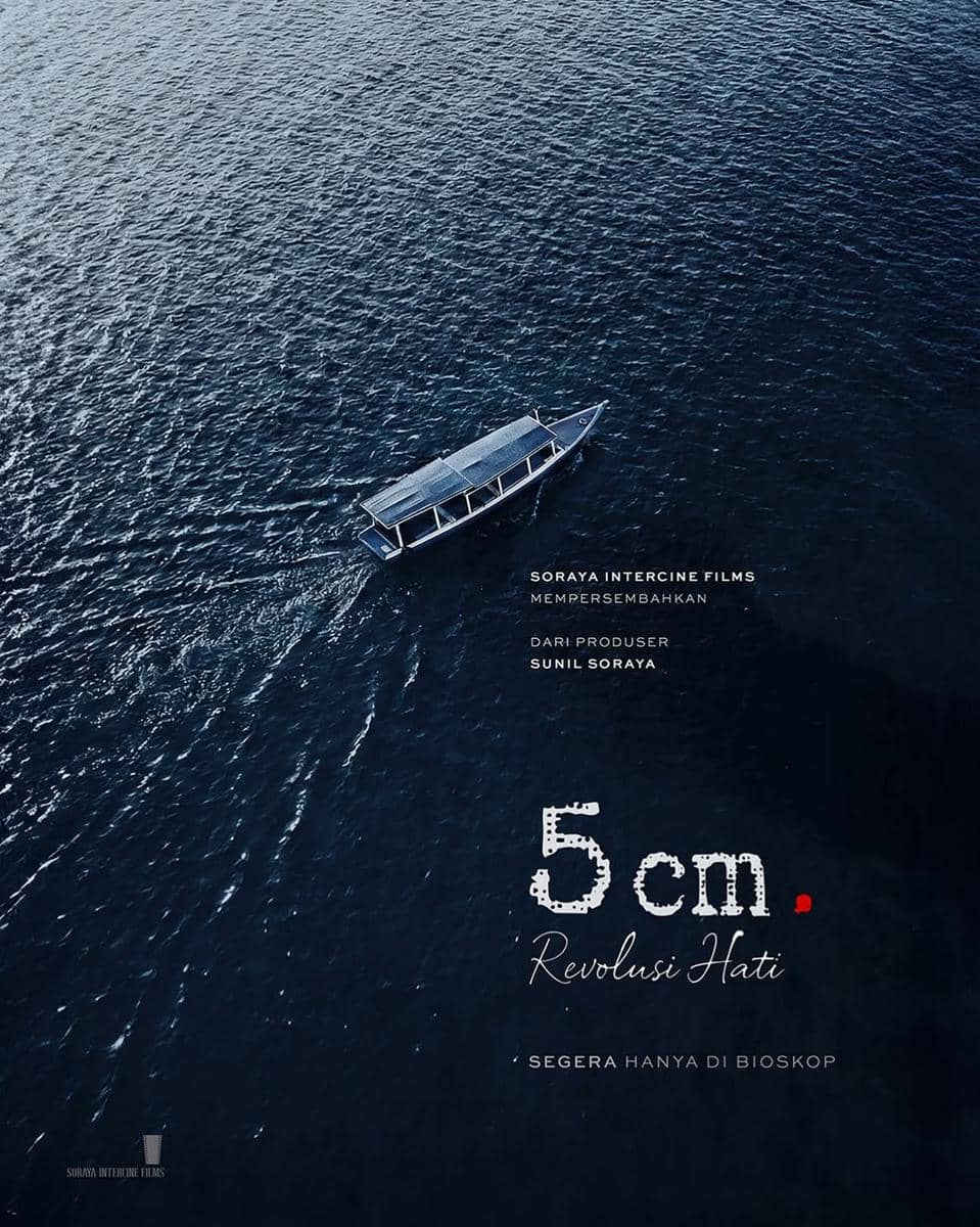 Teaser poster film 5cm: Revolusi Hati (dok. Soraya Intercine Films/5cm: Revolusi Hati)