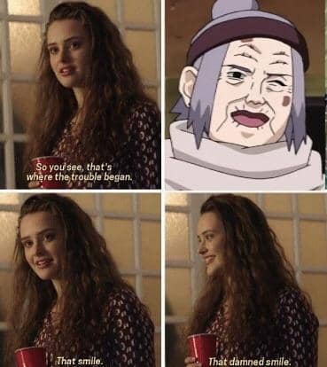 meme Naruto tentang nenek