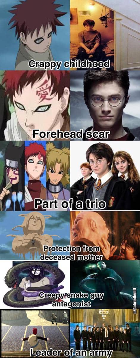 meme Naruto tentang trio