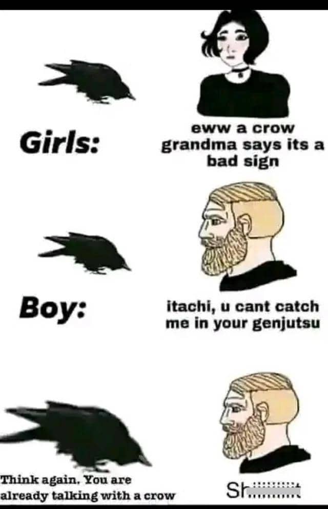 meme Naruto tentang nenek