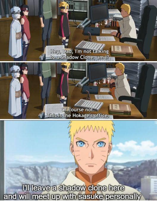meme Naruto tentang prioritas