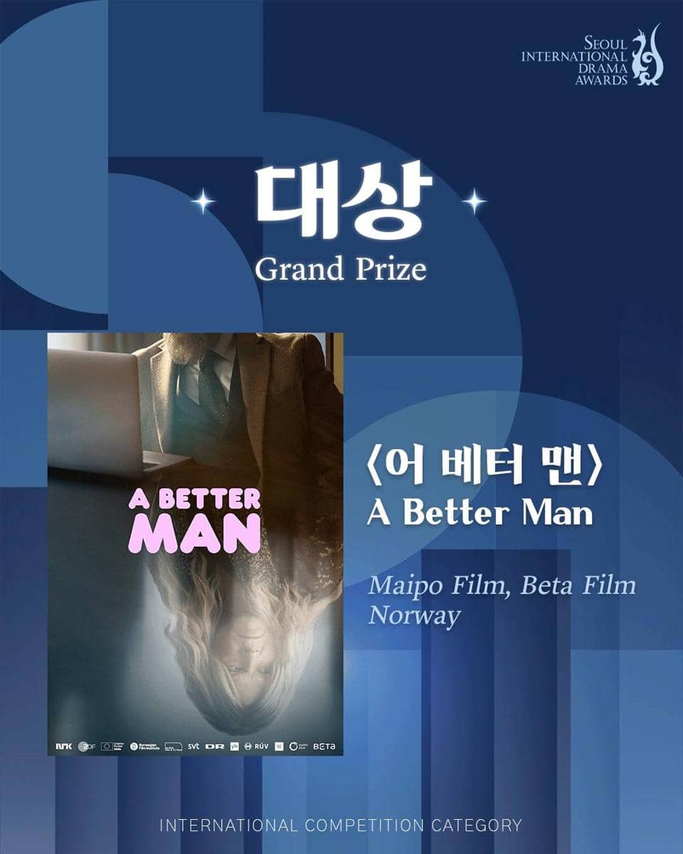 Daftar pemenang Seoul Drama Awards 2026 mencantumkan A Better Man sebagai peraih tiga penghargaan, termasuk Grand Prize.