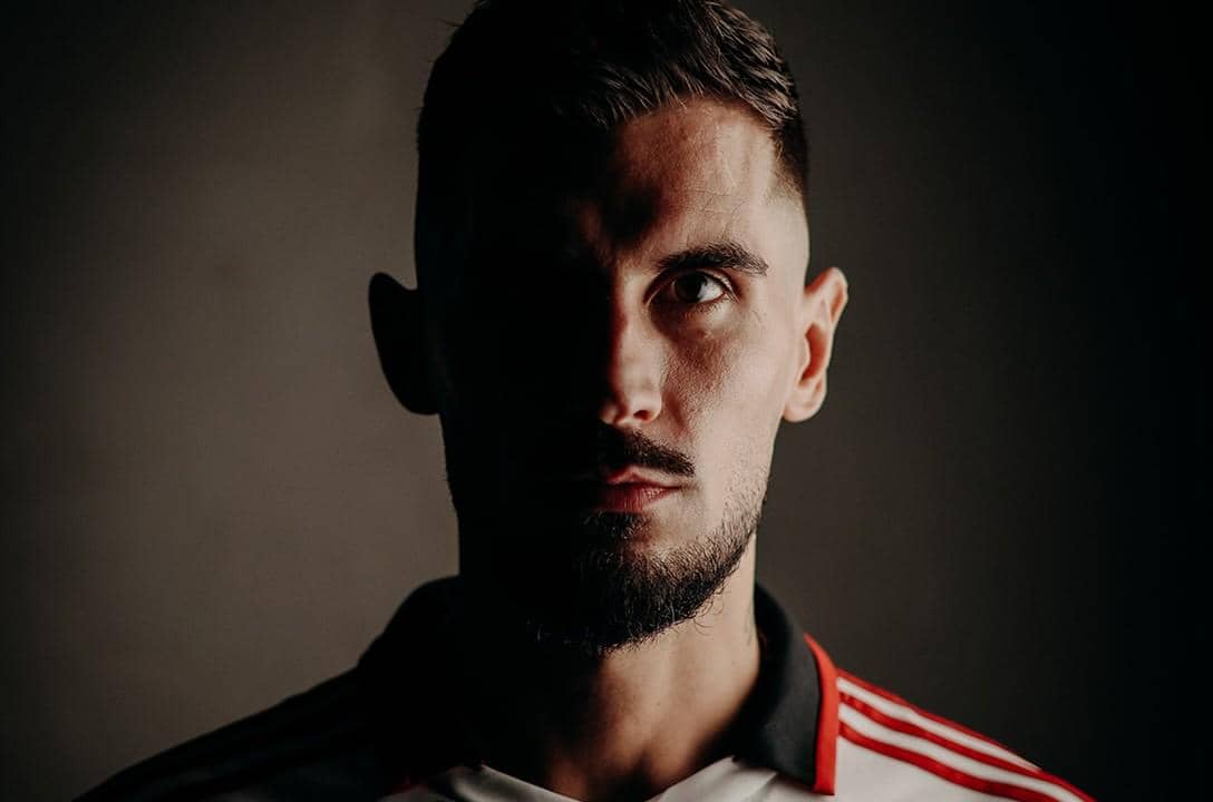 Marko Dugandzic saat diperkenalkan oleh manajamen Bali United.