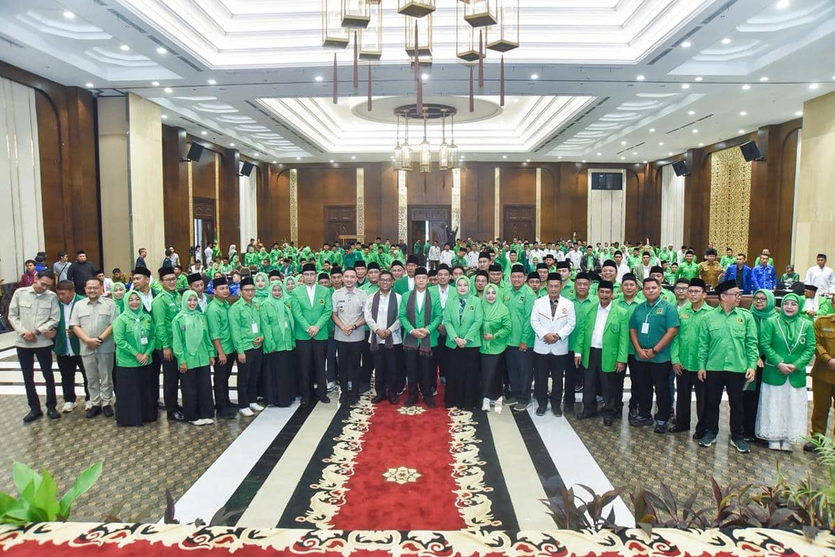 Ketua Umum Partai Persatuan Pembangunan (PPP), Muhamad Mardiono menghadiri pengukuhan kepengurusan DPW PPP Provinsi Banten serta DPC PPP kab