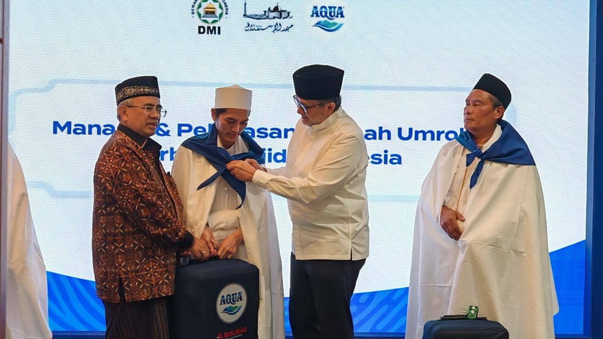DMI dan Masjid Istiqlal Umrahkan 26 Marbot (IDN Times/Ilman Nafi'an)