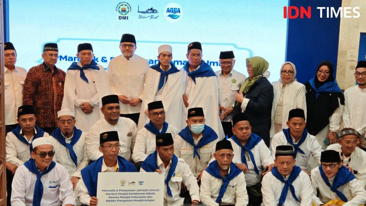 DMI dan Masjid Istiqlal Umrahkan 26 Marbot