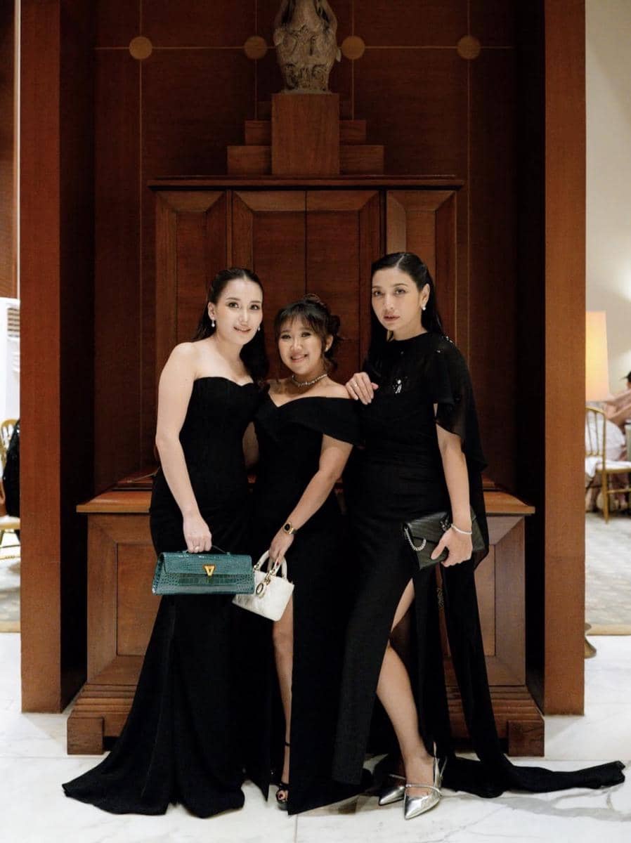 Gaya Ayu Ting-ting, Hesti, dan Kiki di Pernikahan Andre (instagram.com/kikysaputrii)