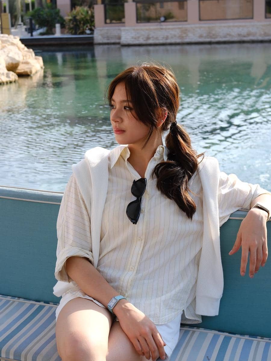 Azizi Asadel asyik keliling Souk Madinat Jumeirah