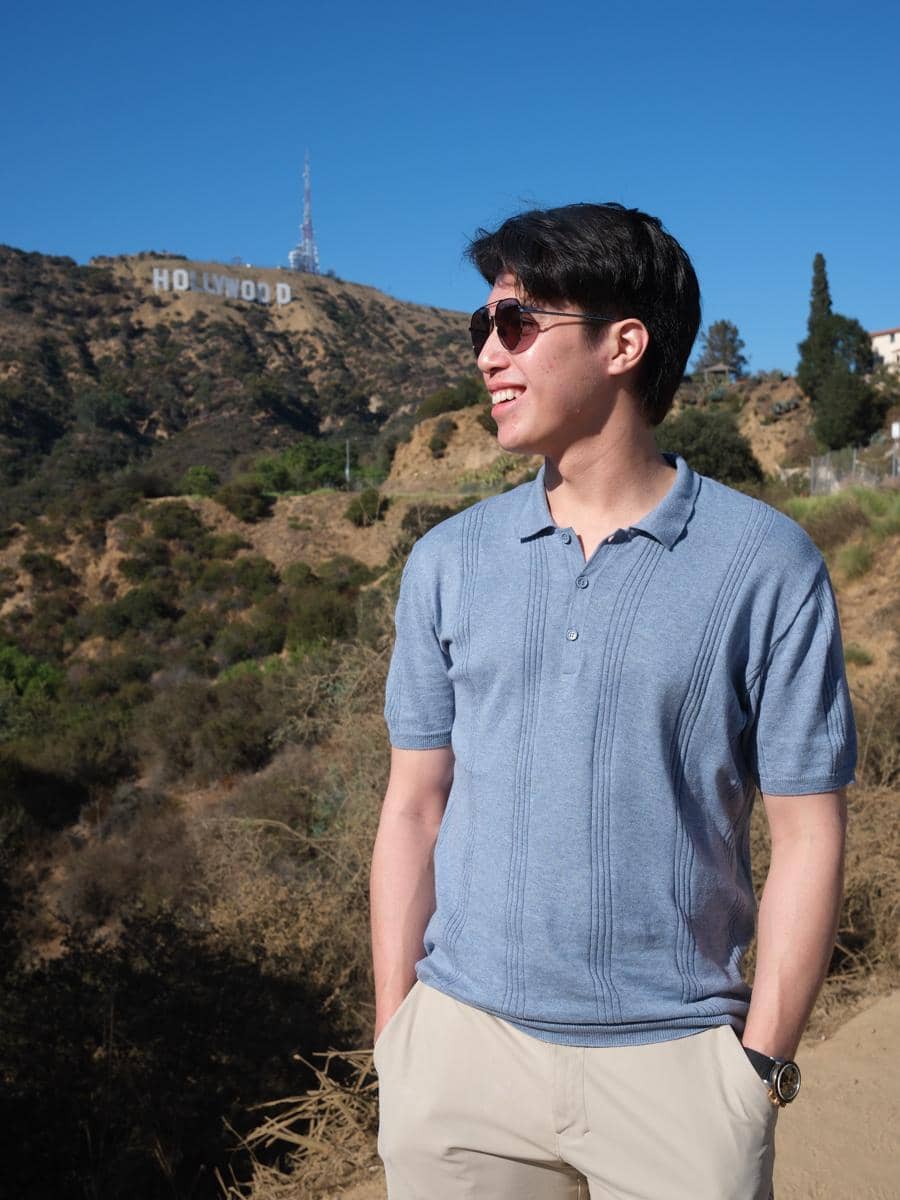 El Rumi saat liburan di Los Angeles