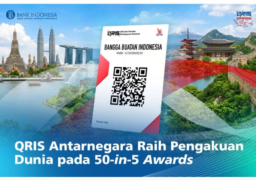 QRIS Antarnegara Raih Penghargaan Global, Transaksi Tembus Rp7,63 T