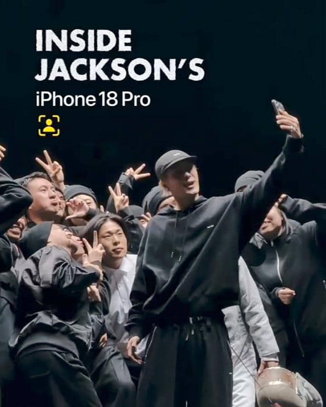 Video musik Thank You direkam dengan iPhone 18 Pro
