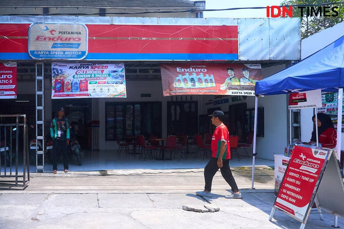 Teaching Factory Karya Speed yang berada di lingkungan SMK Harapan Mulya, Kendal, Rabu (16/9/2026). Bengkel ini menjadi bagian dari program 
