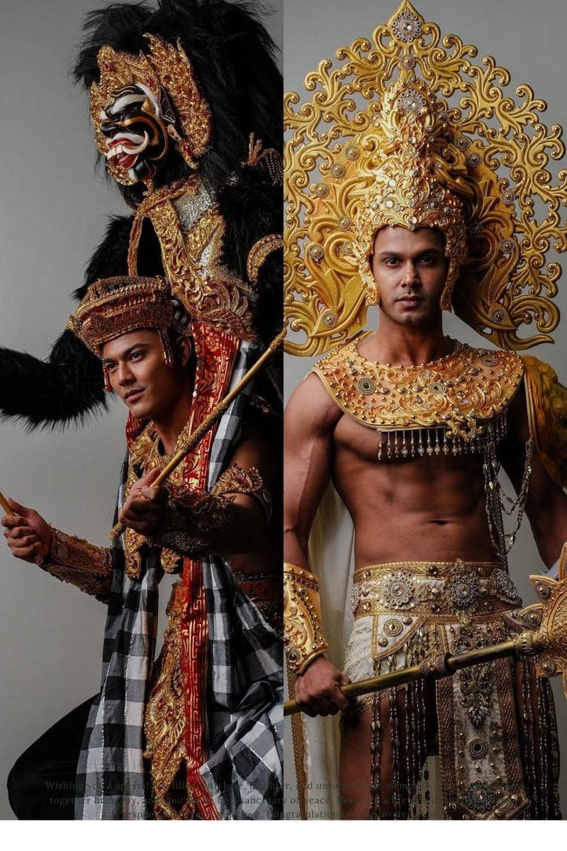 22 National Costume Wakil Asia di Mister International 2026, Ada Barong Landung