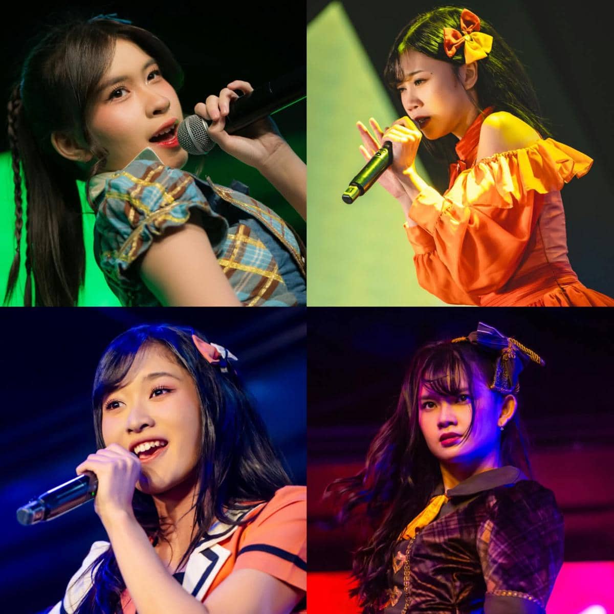 Olla, Lulu, Oniel, dan Indah JKT48
