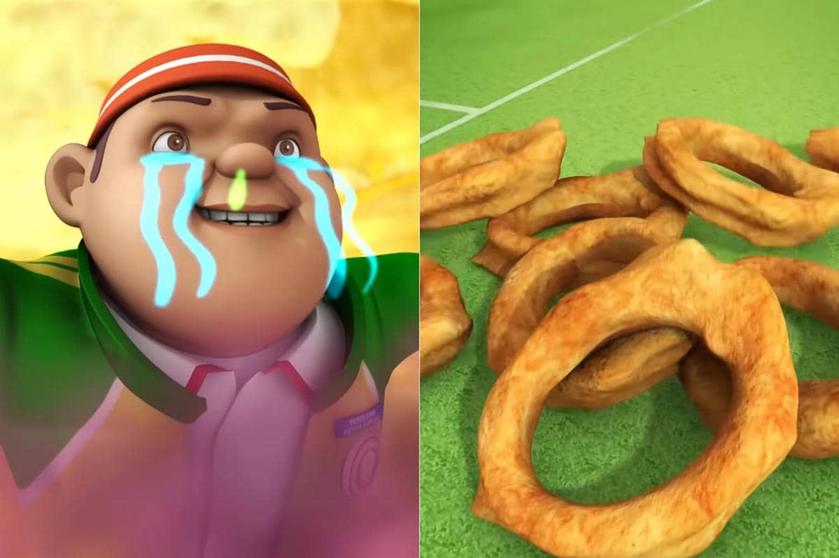 Gopal mengubah serangan gelang bawang dari Raksasa Bawang menjadi onion ring