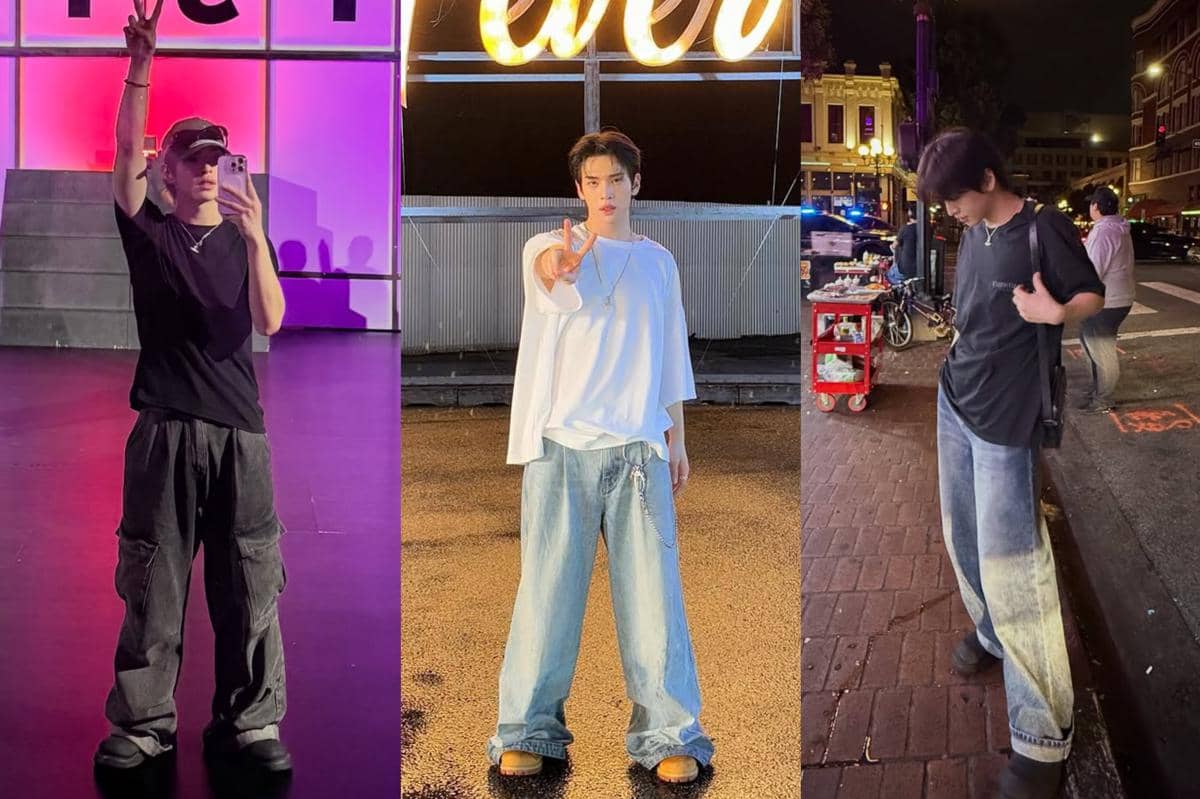 7 Referensi OOTD ke Pasar Malam ala Allen CRAVITY, Casual Comfy!