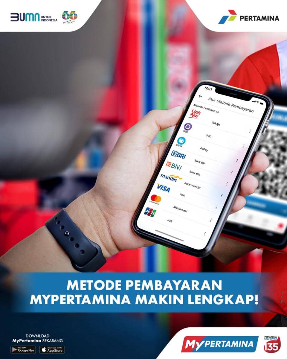 ilustrasi metode pembayaran di Pertamina 