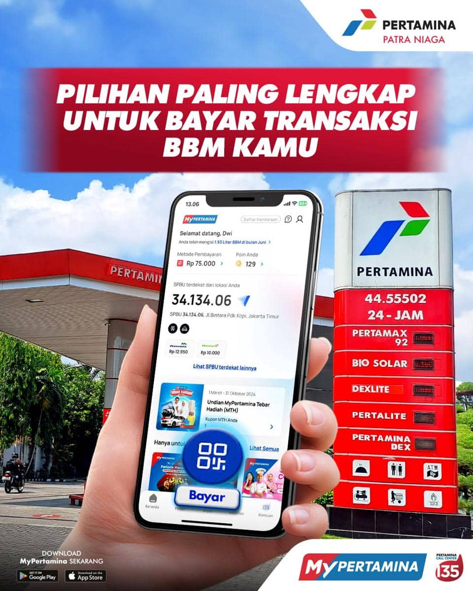 ilustrasi aplikasi MyPertamina 