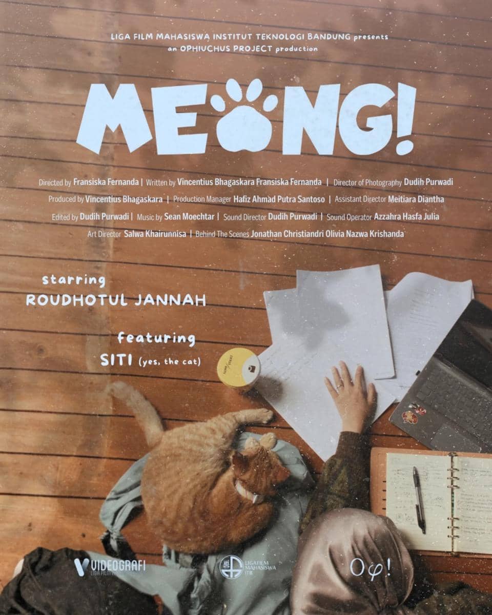 Poster Meong!, film kucing ITB