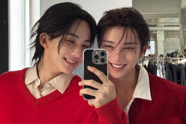 potret Jeongan dan Joshua SEVENTEEN