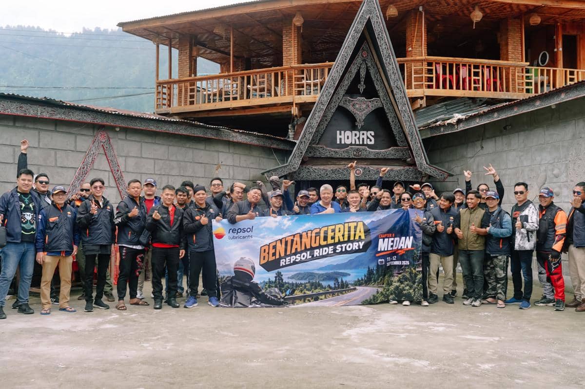 Riding ke Danau Toba, Repsol Kenalkan Alam dan Budaya Batak