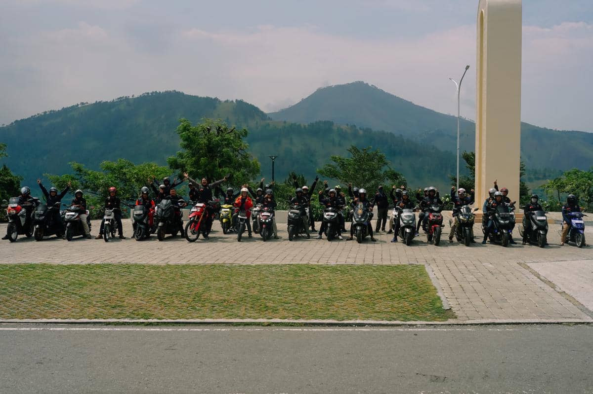 Suasana kegiatan program Bentang Cerita yang kembali diselenggarakan Repsol bersama para peserta acara.