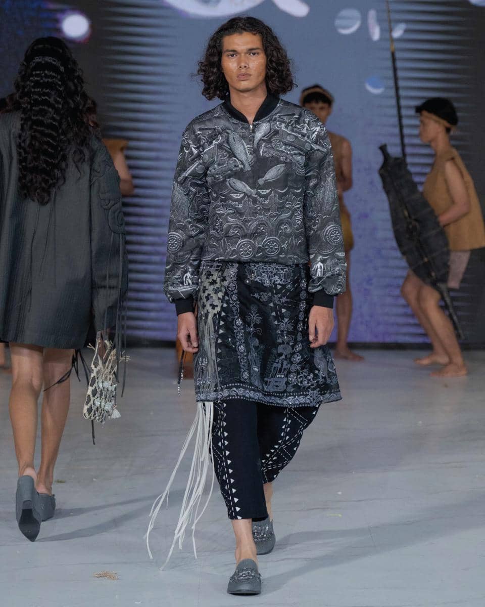 Koleksi Mel Ahyar di Fashion Nation
