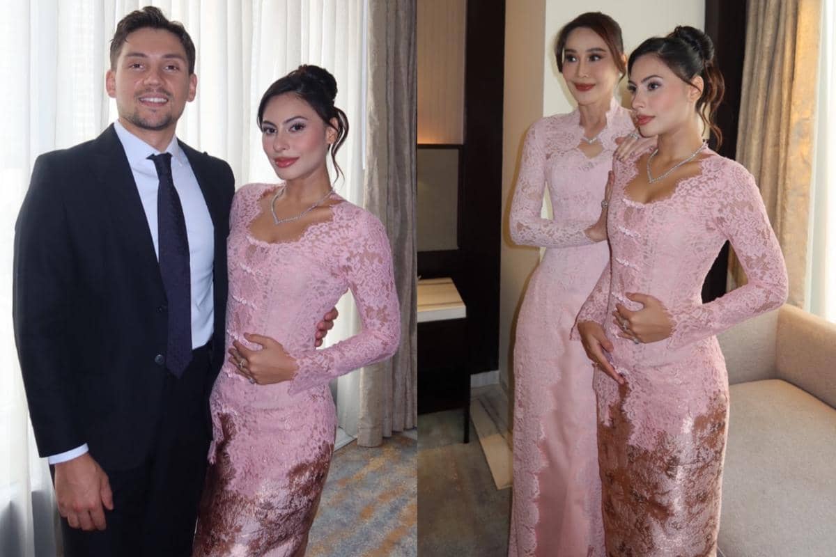 Gaya Valerie dan Ina Thomas di Holy Matrimony Axel Thomas