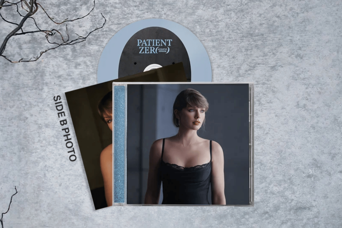 CD Patient Zero Acoustic Version di website resmi Taylor Swift