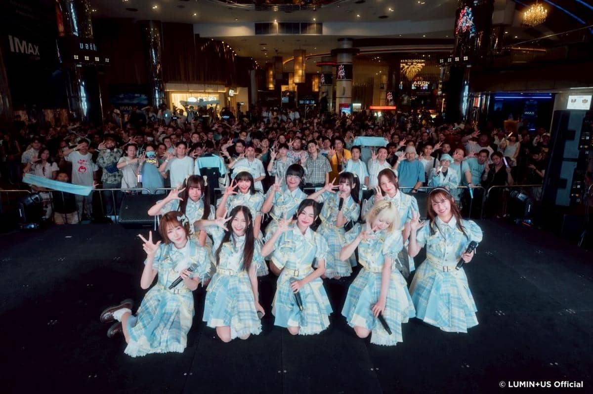 debut stage LUMIN+US