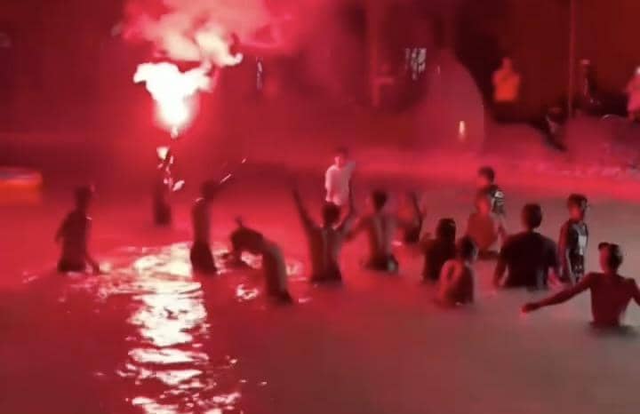 Kemeriahan acara Pool Party di ajang Ngoet Fest Sukabumi yang digelar di Santa Water Theme Park.jpeg