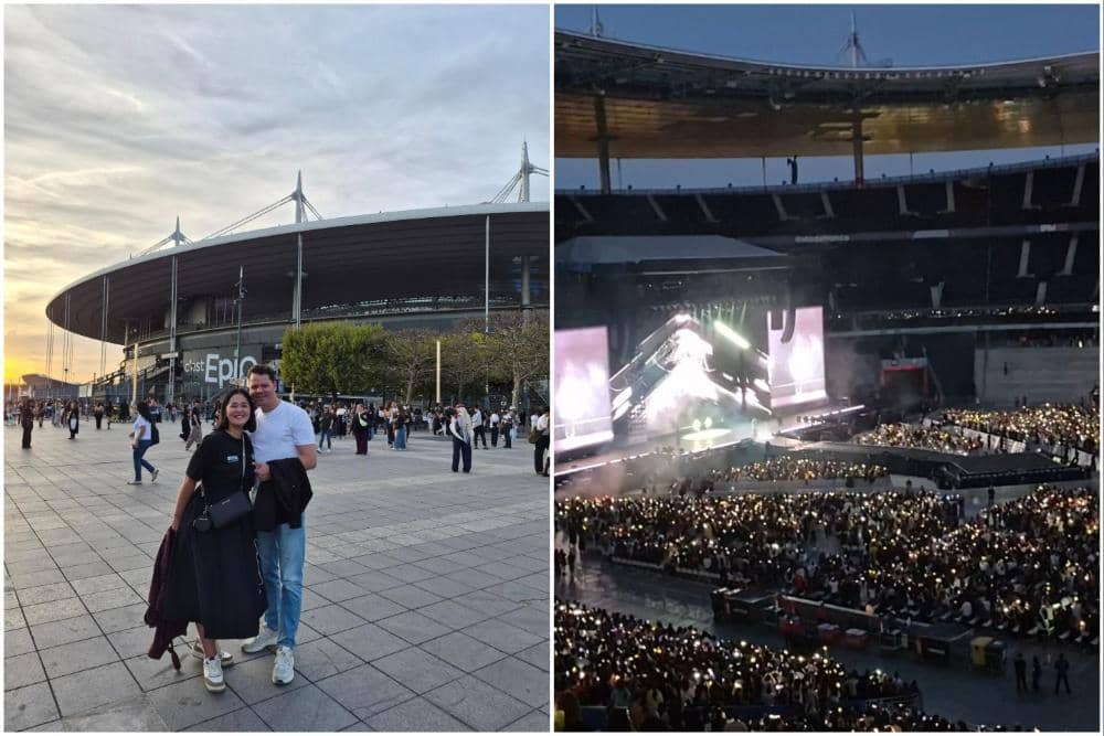 Gracia Indri Nonton Konser BIGBANG di Paris, Ditemani Suami!