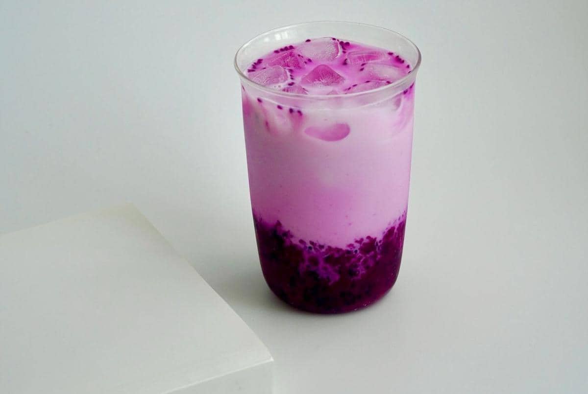 Resep Ube Latte Ketan Hitam, Kreasi Minuman yang Mudah Dibuat