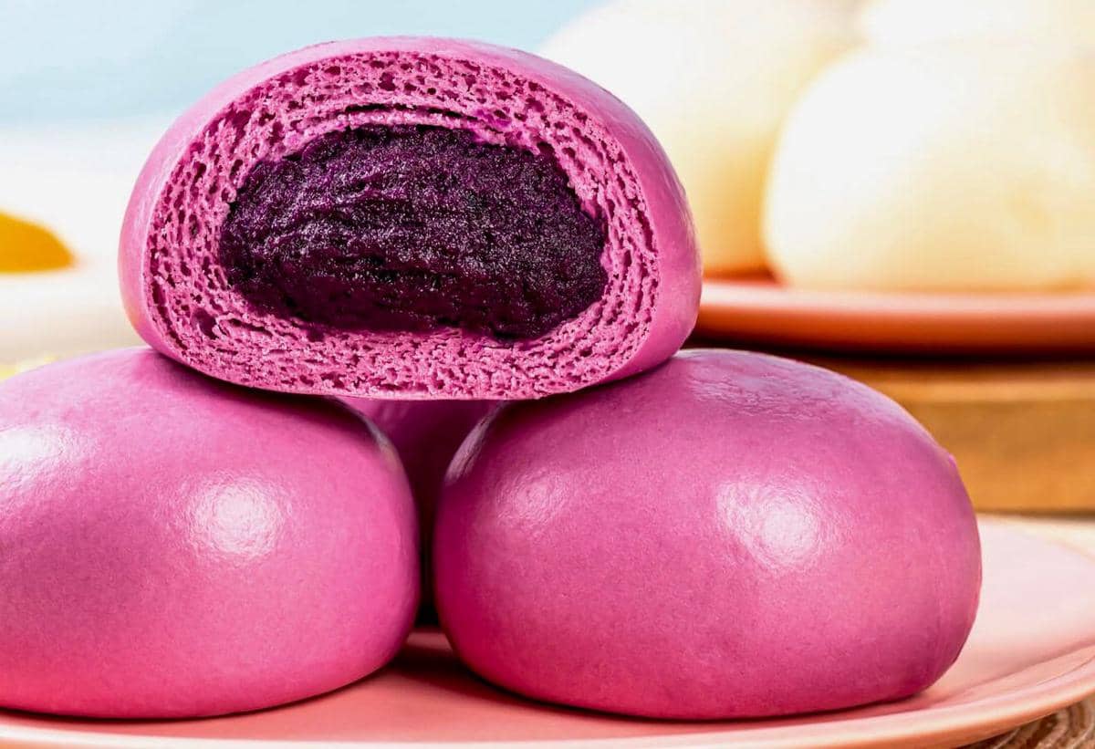 Resep Bakpao Ube Gluten Free, Camilan Diet yang Super Empuk dan Lumer