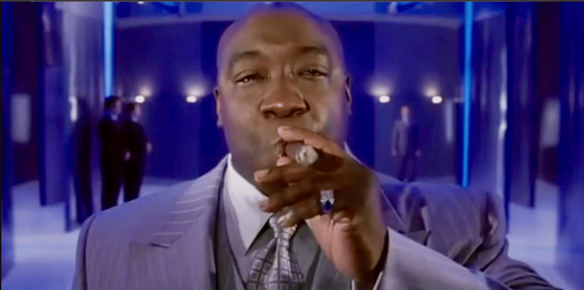 Michael Clarke Duncan memerankan Wilson Fisk atau Kingpin dalam film Daredevil produksi 20th Century Fox.