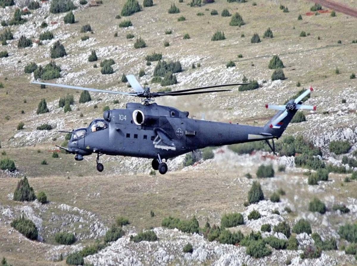 Helikopter Mi-35M, TNI AD