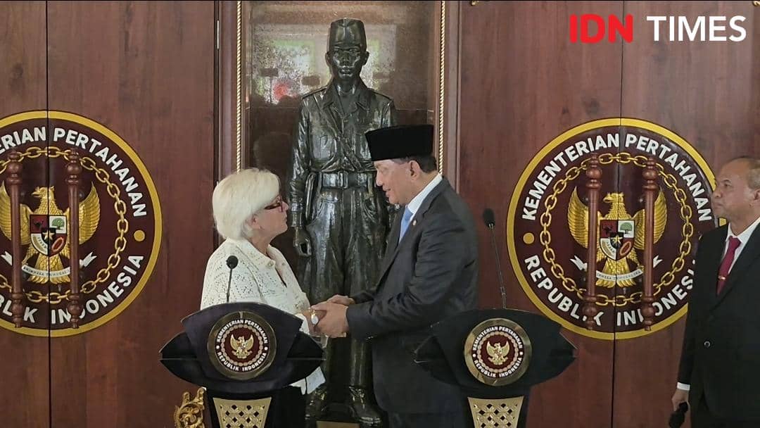 Menhan Prancis Temui Sjafrie, Bahas Latihan Garuda Guerrier 2026