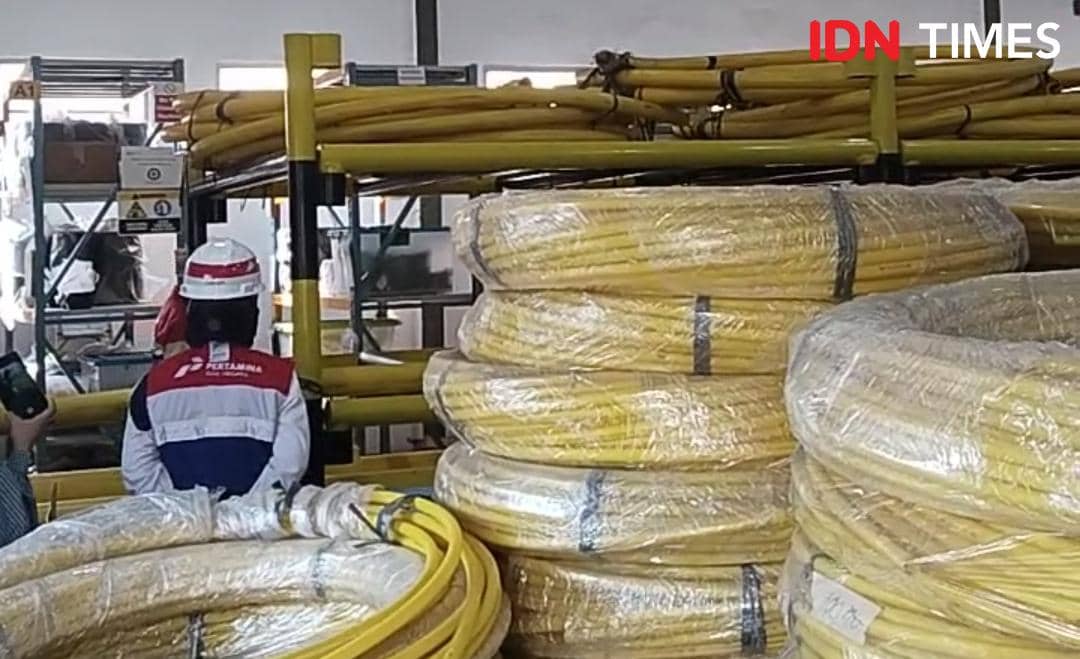 Pelanggan Gas Bumi PGN di Palembang Tembus 6 Ribu Sambungan