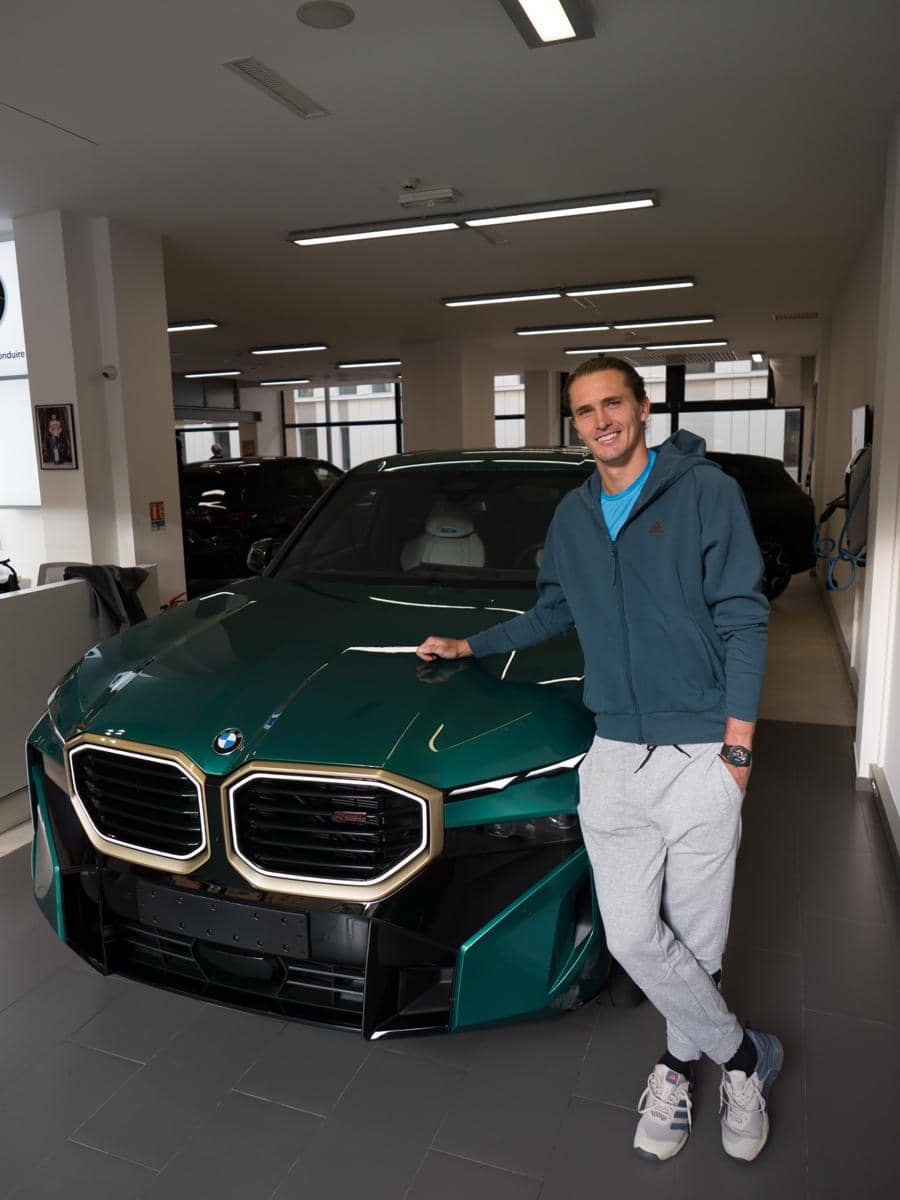 Potret Alexander Zverev yang diunggah melalui akun Instagram resminya, @alexzverev123, dalam sebuah unggahan media sosial.