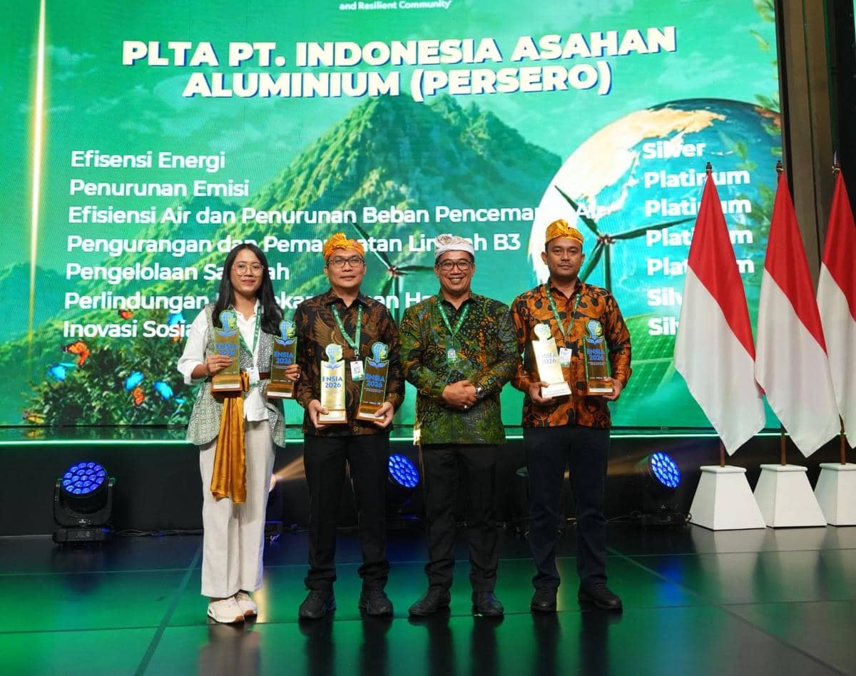 PLTA Inalum Borong 8 Penghargaan ENSIA 2026