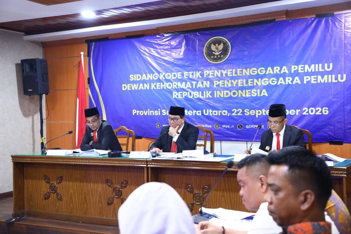Ketua KPU Langkat Diperiksa DKPP Terkait Aset Dinas