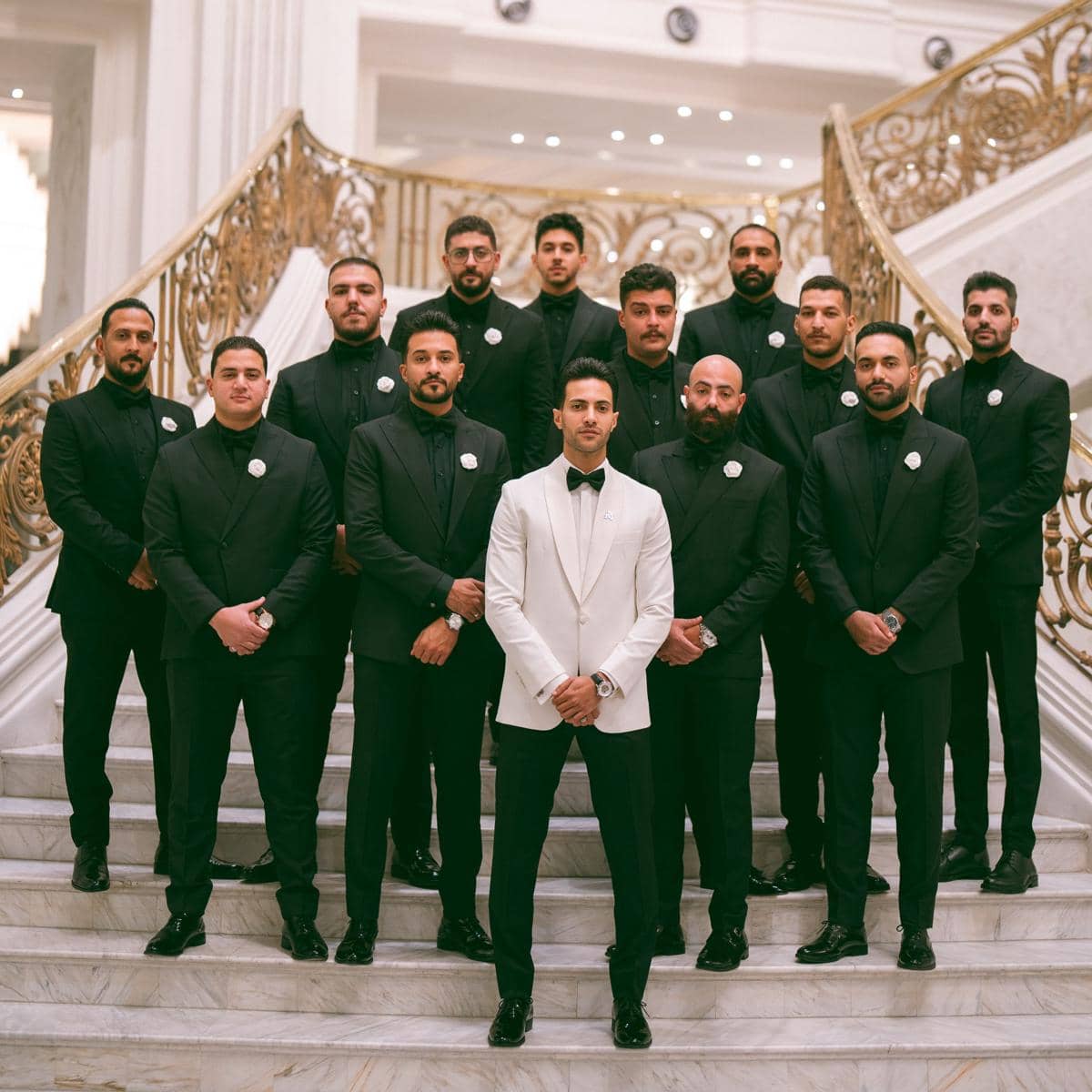 ilustrasi groomsmen