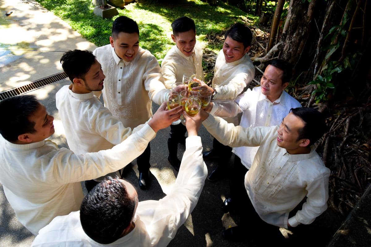 ilustrasi groomsmen