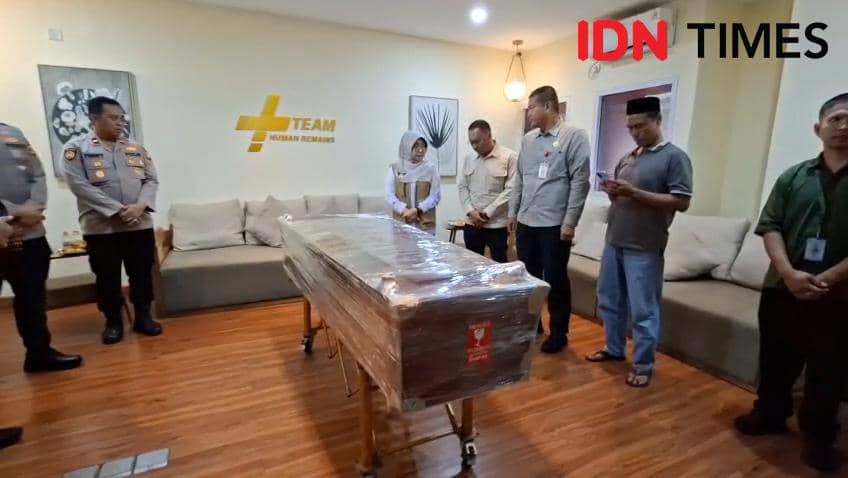 Jenazah Surakman, ABK Kapal Arupadhatu 1 tiba di Bandara Soekarno-Hatta