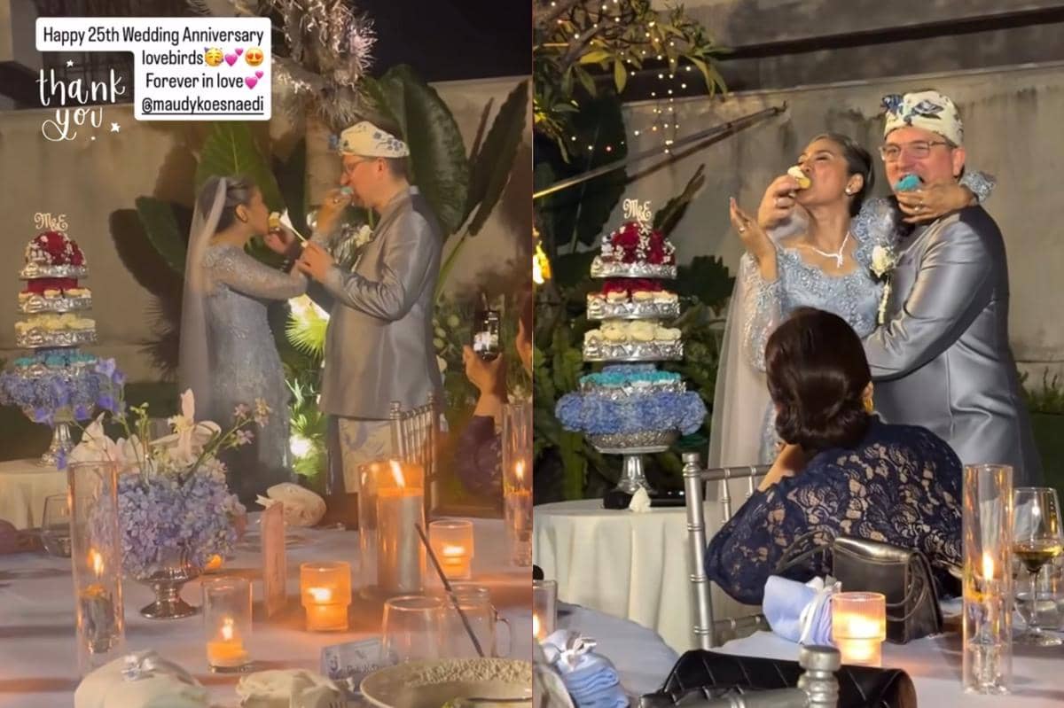 Wedding anniversary Maudy Koesnaedi