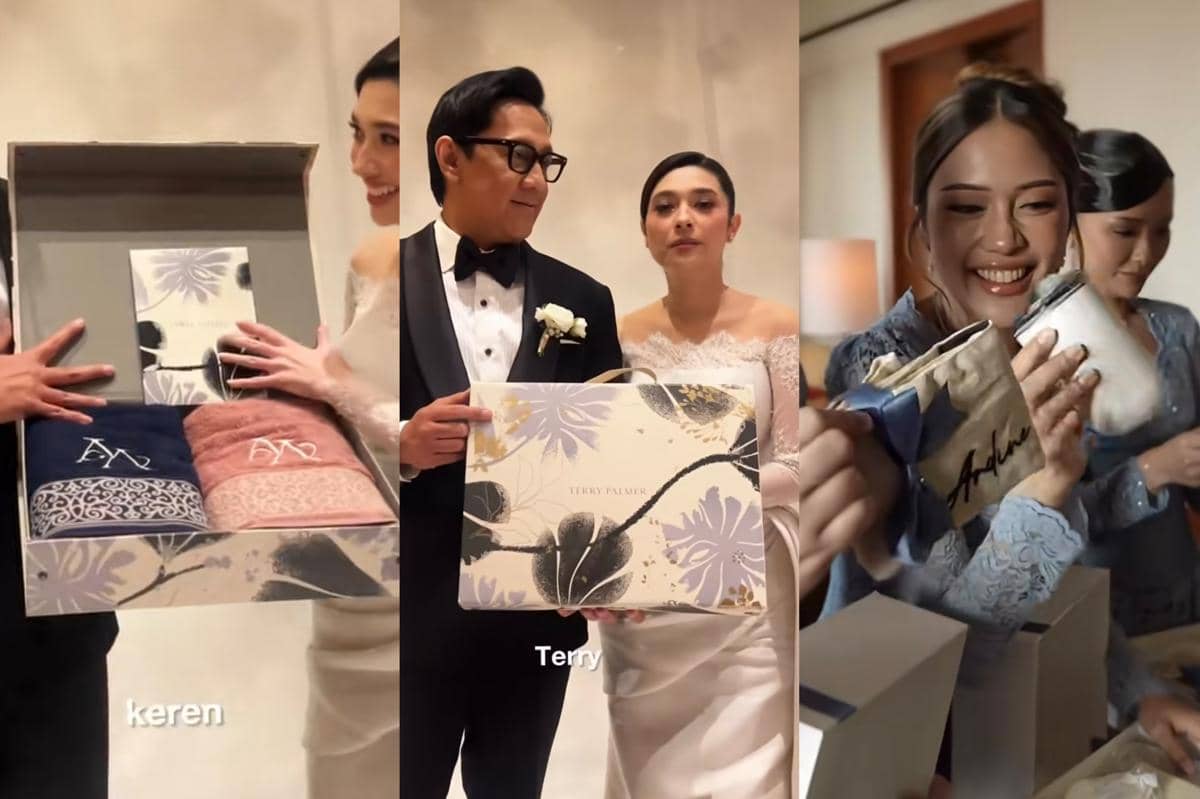 Inspirasi Souvenir Pernikahan Andre Taulany dan Amanda Rigby
