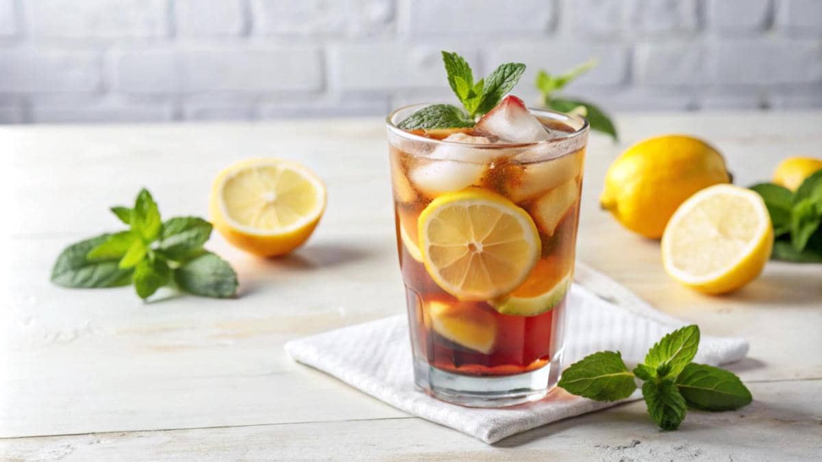 Resep Iced Hojicha Lemon Tea, Segar dengan Aroma Roasted
